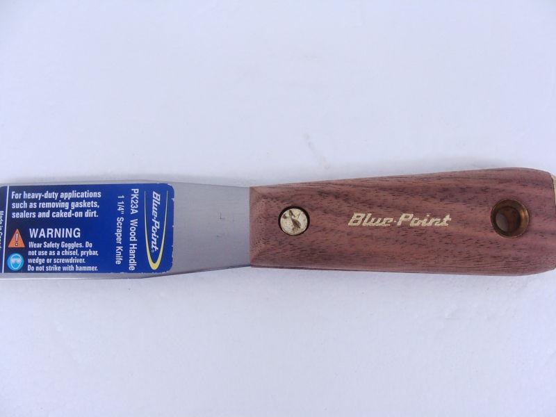 Blue-point pk23a wood handle 1 1/4" scraper new