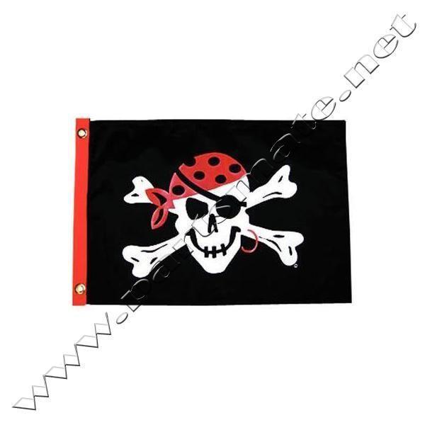 Taylor 1807 pirate head flags / one eyed jack 12x18 nylon flag