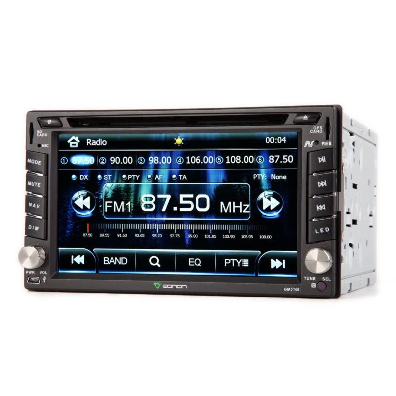 6.2" nissan in dash 2 din car dvd player gps sat system bluetooth ipod touch bt