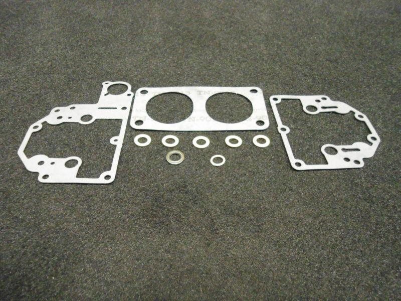 #810749-2 set of 7 carb. gasket set 1990-2005 100-262hp mercury/mariner outboard