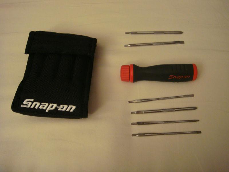 Buy SNAP ON TOOLS MINI RATCHETING SCREWDRIVER W/ POUCH RED in ...