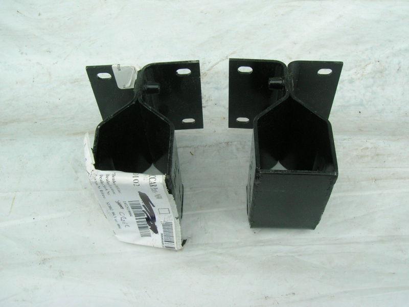 2 pete 13-03102 hood stabilizer bracket ( 2 ) no reserve peterbilt paccar