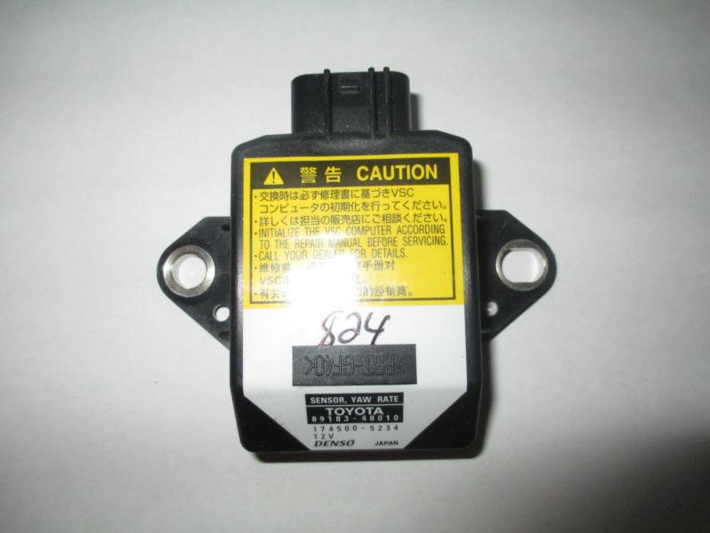 Toyota highlander prius sensor yaw rate 89183-48010