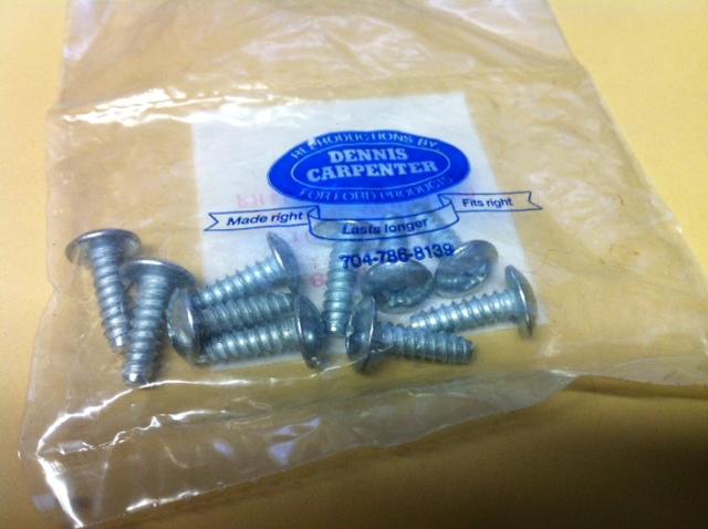 Cushman headlight screw 1959 - 65 set of 10 cast iron eagle  new