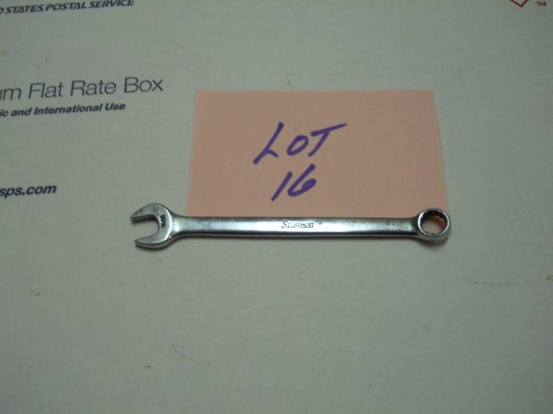 Snap on oex110 11/32" box end vintage logo 12 point