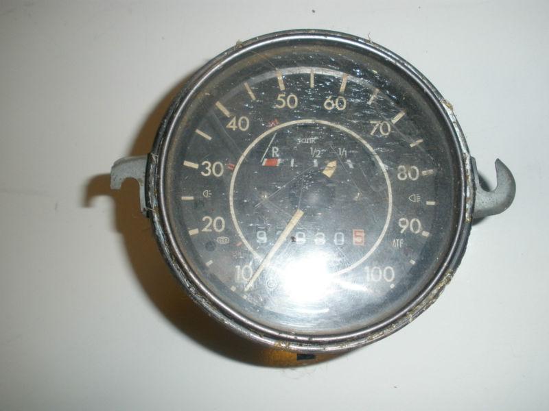 Vw speedometer with fuel gauge