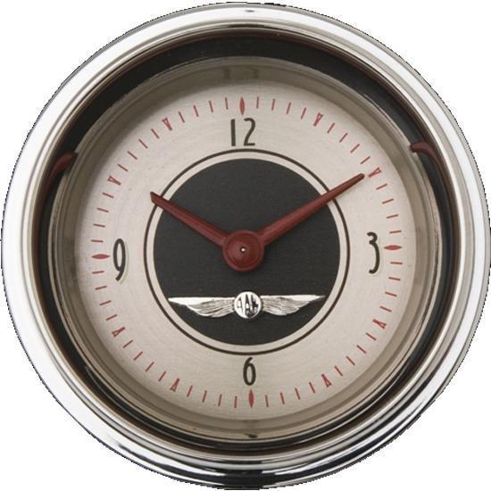 New classic instrument tom gale all american nickel series clock, 2-1/8"