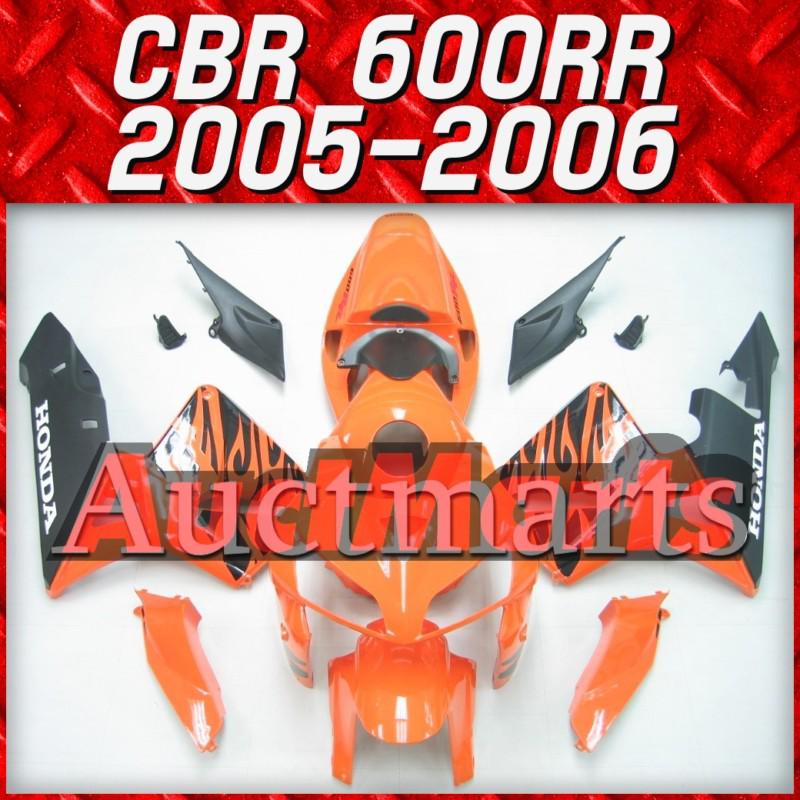 Fit honda 05 06 cbr600rr cbr 600 rr 2005 2006 fairing kit abs plastics c10 b9