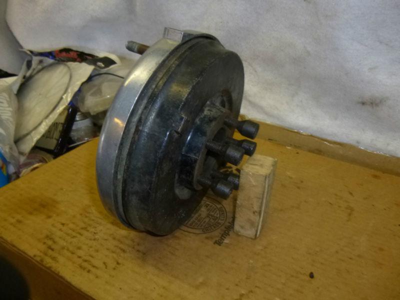 Oem harley davidson panhead front brake assembly  --  complete