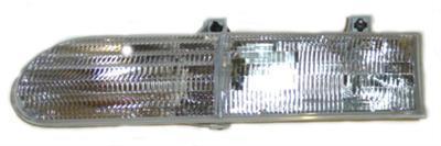 Sherman 446-150l headlight assembly left ford taurus