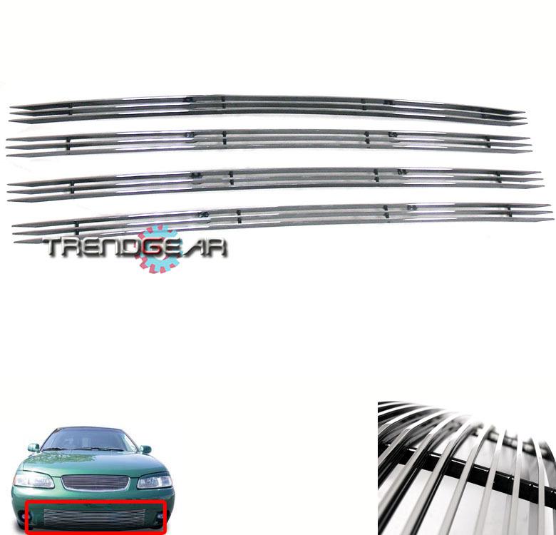 2000-2003 nissan sentra gxe se xe ca se-r sedan front bumper billet grille grill