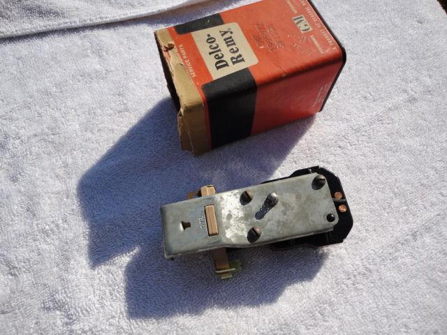 55 56 57 corvette nos 12 volt delco remy 072 headlight switch 1955 1956 1957  