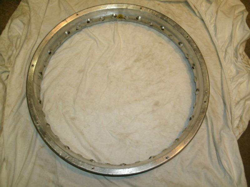 Slinger 18" alloy rim 36 hole 1960-1970's motorcycle rim