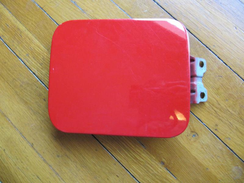 91-94 mitsubishi 3000gt oem gas fuel lid door stock factory red