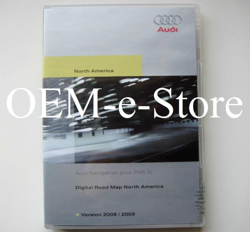 Genuine 2005 2006 2007 2008 2009 2010 audi a3 rns-e navigation dvd map us canada