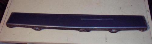 Cadillac deville rear bumper/license plate filler