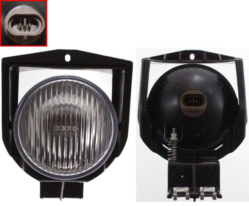 Driving fog light lamp assembly fits driver left or passenger right side