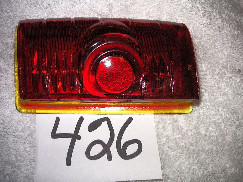 1942 chrysler nos glass tail light very good left side??