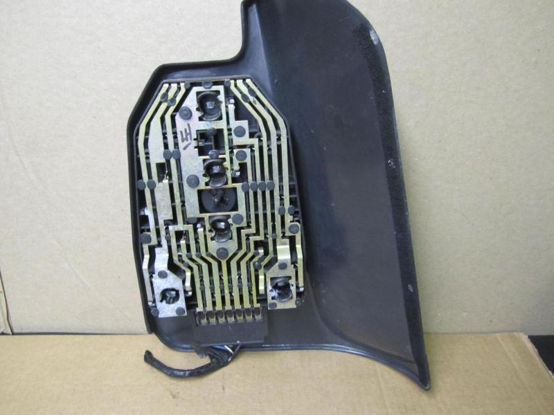 Saab 9000 89-94 1989-1994 tail light lamp socket board driver lh left