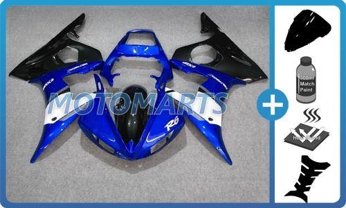 5 in 1 bundle pack for yamaha yzf 600 r6 03 body kit fairing & windscreen ao