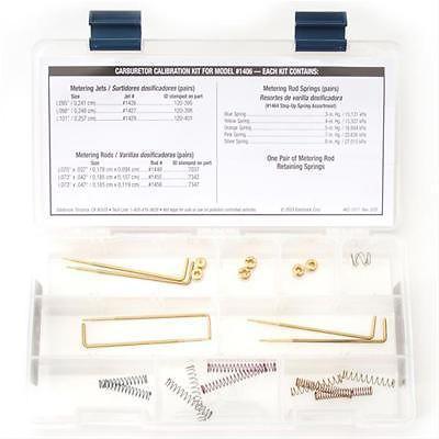 Edelbrock carburetor calibration kit for 1409 performer series carburetors