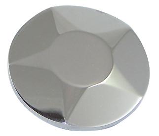 Mu-chrome star style gas cap set for harley-davidsons