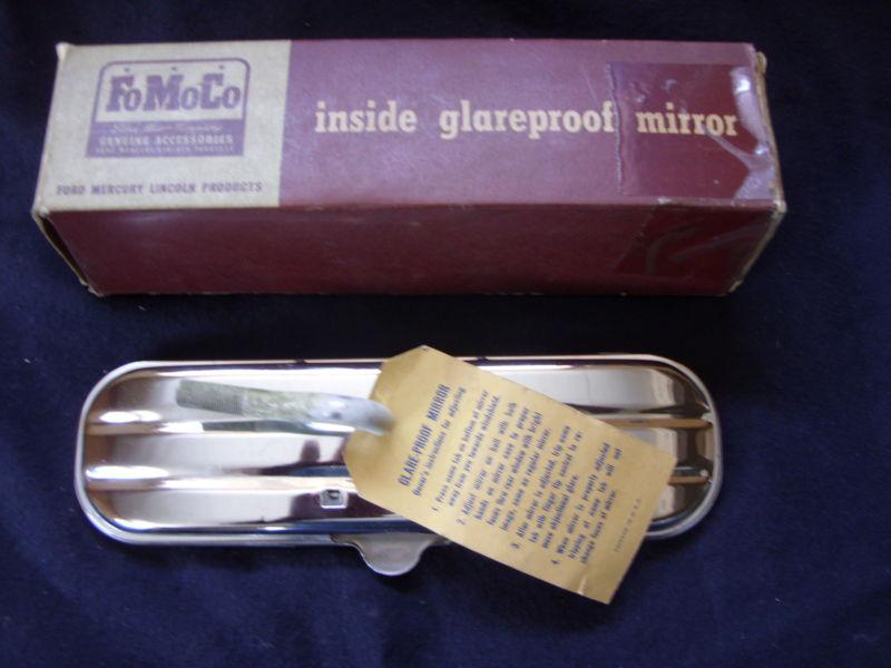 1952--1953--1954 ford/mercury nos glareproof mirror  