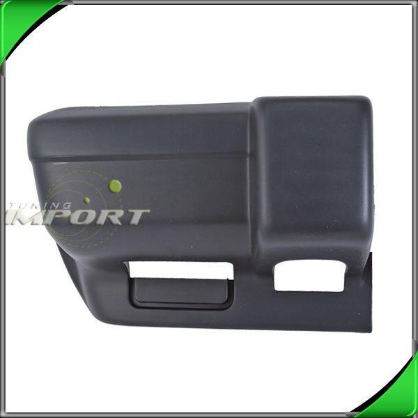 97-01 jeep cherokee sport left texture passenger rh front bumper end side cover