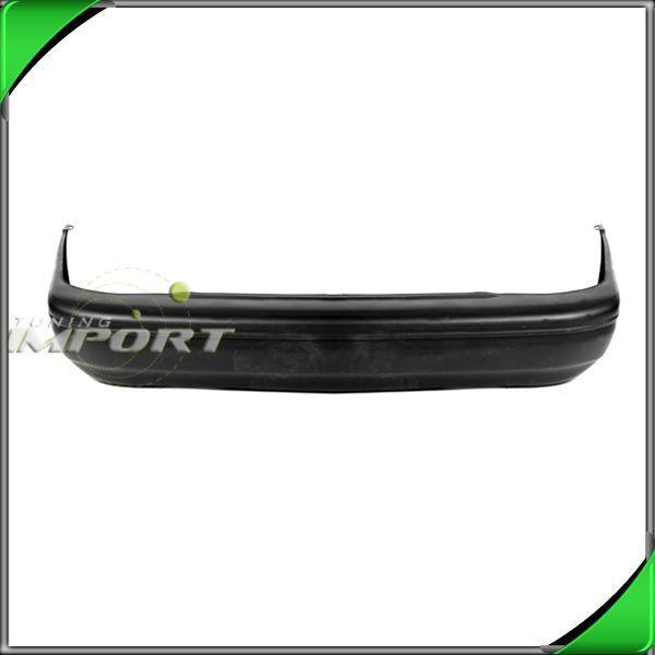 90-94 mazda 323 rear bumper fascia cover abs primed black plastic paint-ready