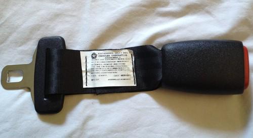 Mopar chrysler dodge plymouth jeep~seat belt extender~black~300~van~4740415~#1