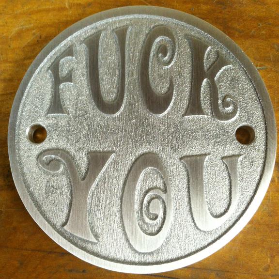  custom etched aluminum points cover harley custom chopper bobber