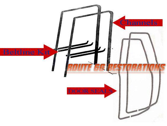 1987 1988 1989 1990 1991   ford truck door seals window glass weatherstrips