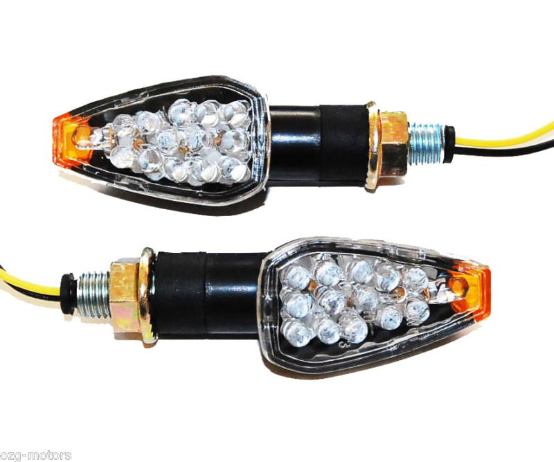 Turn signal led street dual sport motorcycle dirt bike supermoto light blinker