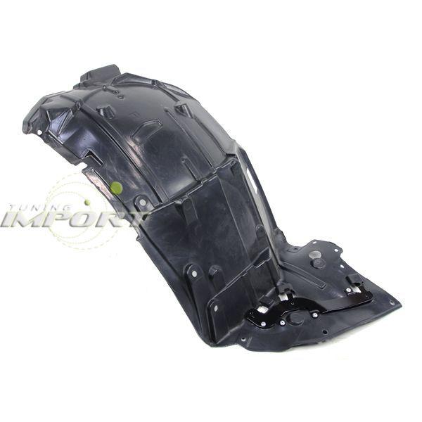 Right side 03-07 infiniti g35 2dr front fender liner splash shield replacement