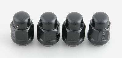 Summit racing lug nuts 12mm x 1.25 conical seat - 60 degree set of 4 black