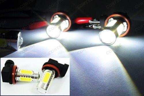 H11 cree led projector bulb fog daytime running light drl headlight h8 white 16w