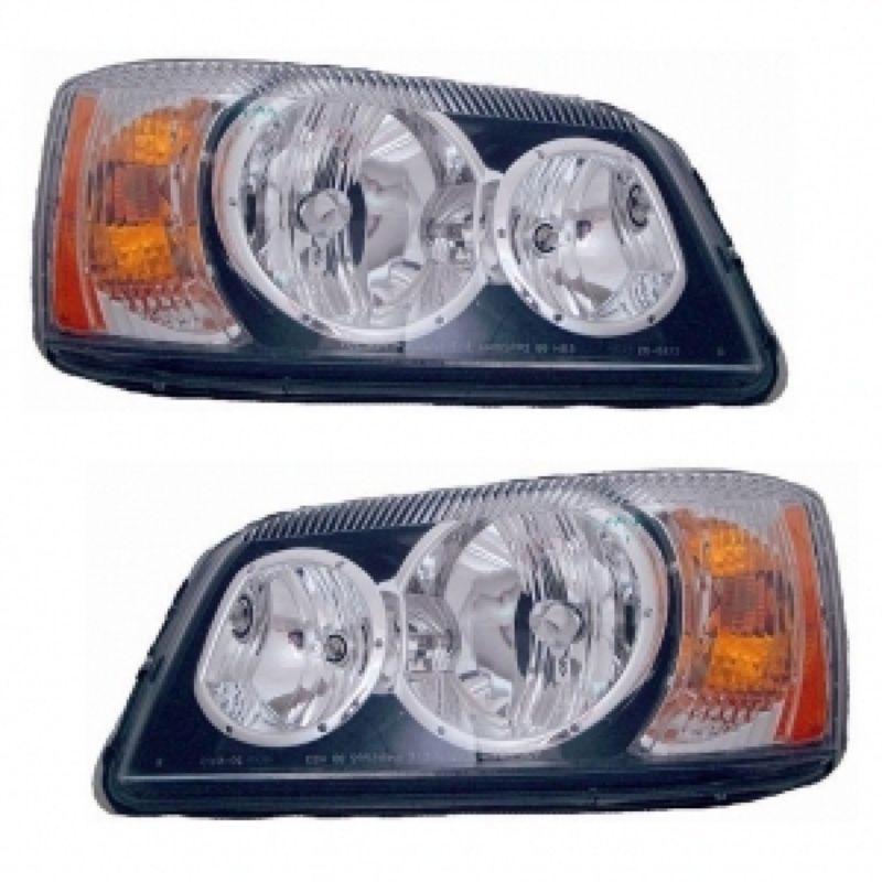 Beaver coach contessa 2007 2008 2009 pair set front light headlight head lamp rv