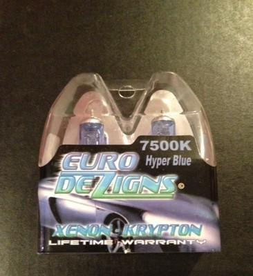 Hyper blue 9145 9045 9005 h10 xenon hid foglights bulbs 7500k new upgrades white