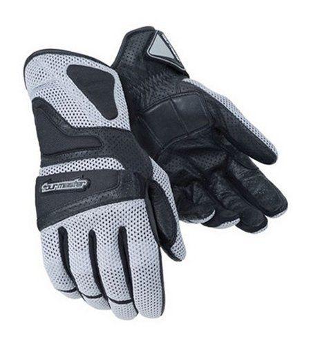 Tour master intake air gloves silver x-large