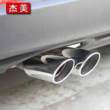 Vw tiguan golf jetta eos 2.0 tsi tdi chrome stainless steel exhaust pipe tip ab0