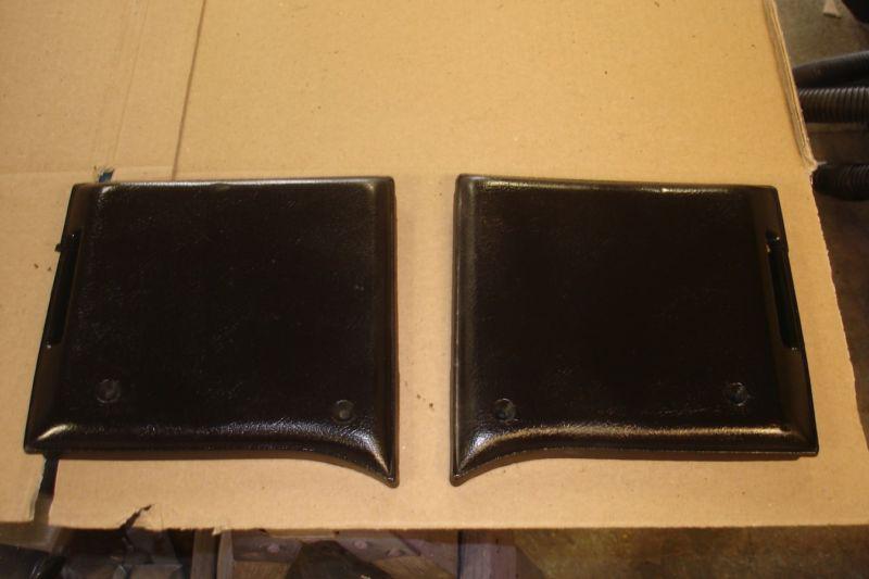 Mopar front seat belt retractor covers duster dart sport part  3763528 / 3763529