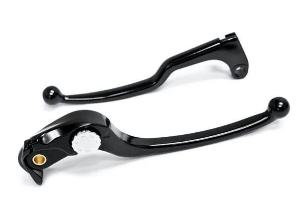 Brake + clutch hand lever black replacement set for 2006-2010 suzuki gsxr 750