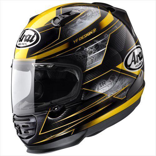 Arai rapide-ir chronos yellow l 59-60cm helmet free shipping japanese new brand