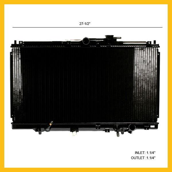 97-01 honda prelude 2.2 l4 dohc denso style radiator at