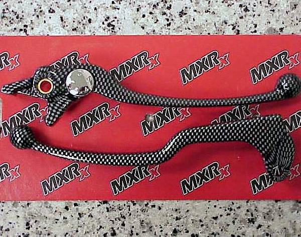 Suzuki gsxr 600 750 1000 carbon fiber levers