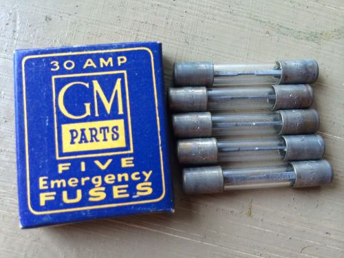 Vintage original nos gm automobiles fuses parts in box oem