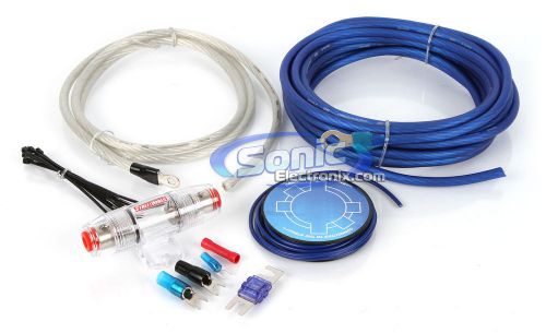 Streetwires zn5k-08 (zn5k08) zero noise 8 gauge awg amplifier/amp install kit