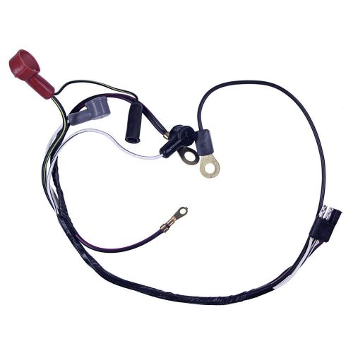 Mustang alternator wiring harness with warning lights v8 1965