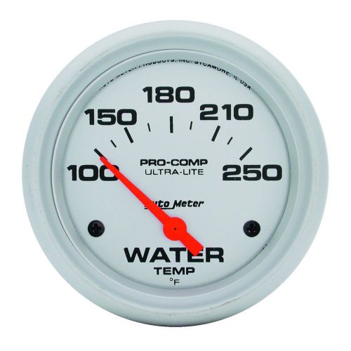 Auto meter 4437 ultra-lite; electric water temperature gauge