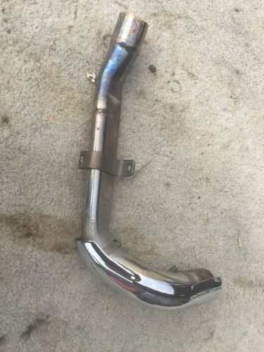 Crossover pipe chrome exhaust oem harley &#039;09-&#034;14 flht flhx  flhr ultra  s5